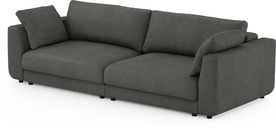 Amie - Bäddsoffa 4-sits - Grå