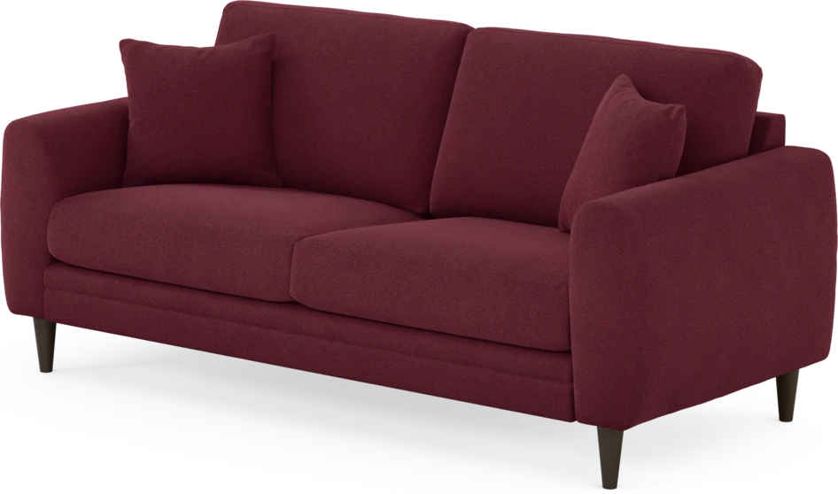 Eden - 2,5-sits soffa - Röd