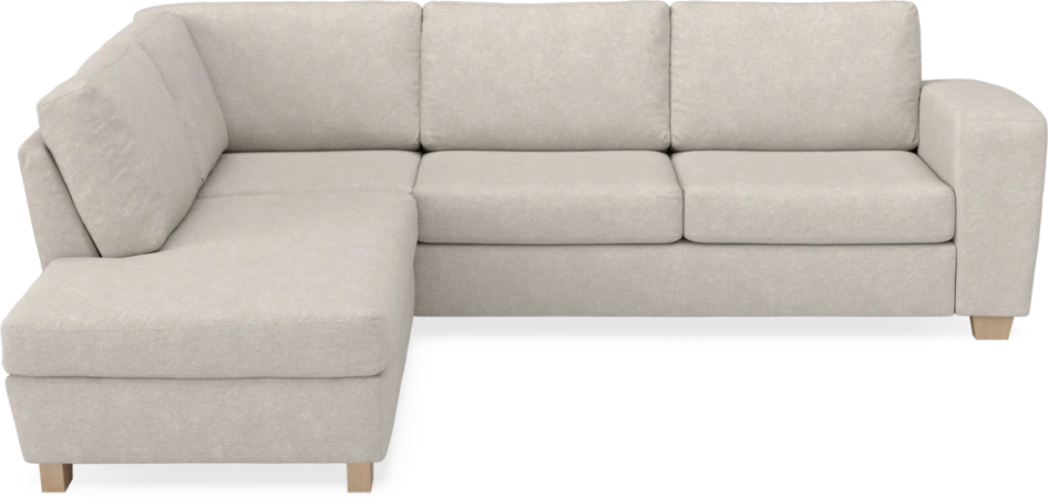 Friday - 2,5-sits soffa med divan vänster - Grå