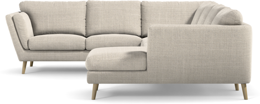 Madison Lux - Hörnsoffa med schäslong höger - Beige