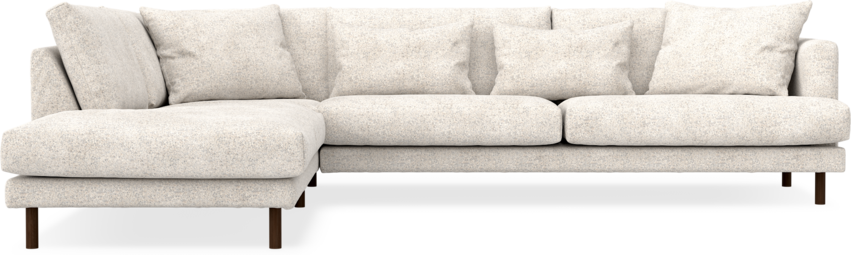 Harper - 3-sits soffa med divan vänster - Beige