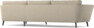Madison - 3-sits soffa med schäslong höger - Beige