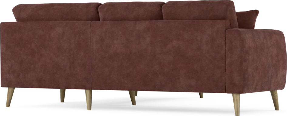 Eden - Hörnsoffa, 2+2-sits - Röd
