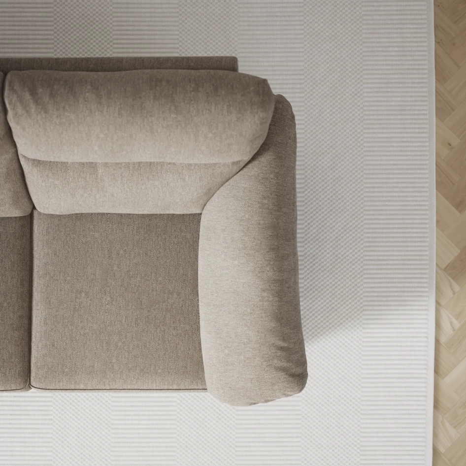 Tage - 3-sits soffa - Brun