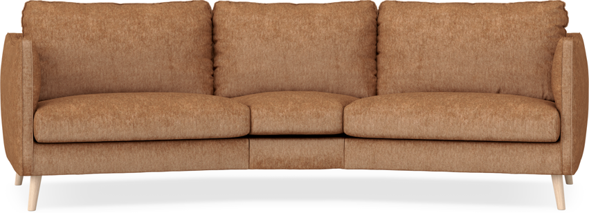 Madison - 3-sits soffa svängd, 90 cm - Orange