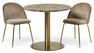 Tiffany - Matgrupp med 2 stolar Kiwi - Beige