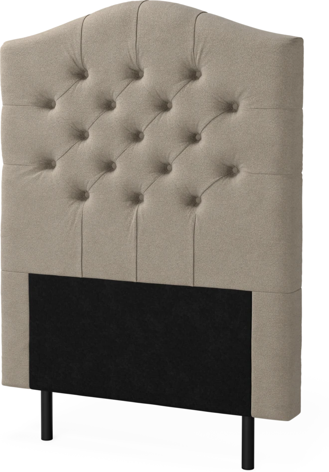 New York välvd - Sänggavel, 90-210 cm - Beige