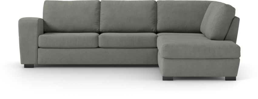 Friday - 2,5-sits soffa med divan höger - Grå