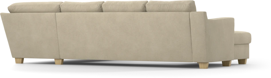 Friday - 3-sits soffa med schäslong vänster och divan höger - Beige