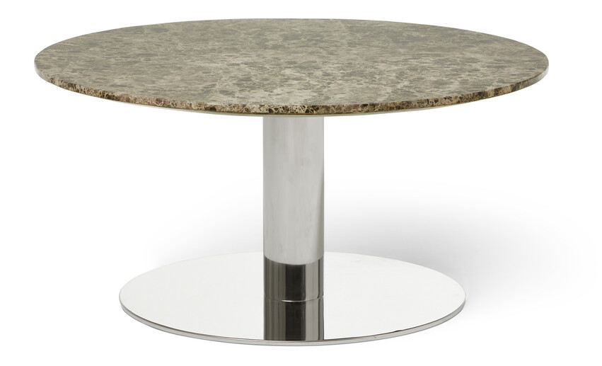 Tiffany - Soffbord, Ø 90 cm - Grå