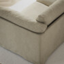 Cherrie - 3-sits soffa med kappa - Beige