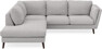 Madison - 2-sits soffa med divan vänster - Grå