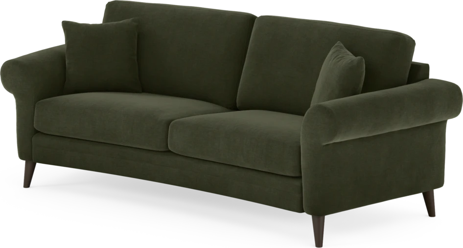 Eden - 2,5-sits soffa svängd - Grön