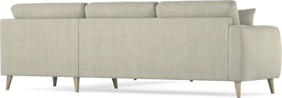 Eden - Hörnsoffa, 2,5+2,5-sits - Beige