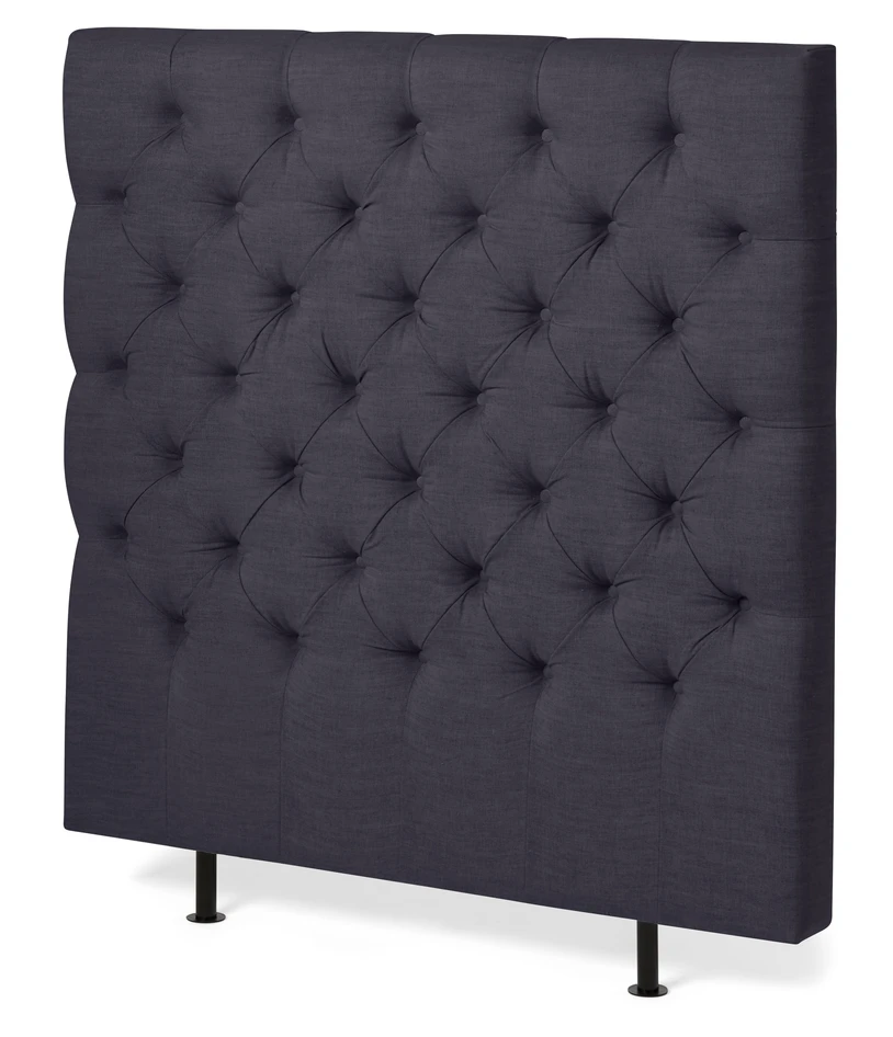 Avon XL pikerad - Sänggavel, B 90-140 cm - Blå