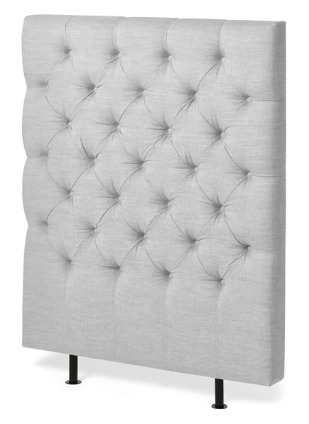 Avon XL pikerad - Sänggavel, B 90-140 cm - Grå