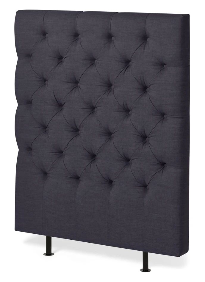 Avon XL pikerad - Sänggavel, B 90-140 cm - Blå