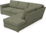 Friday - 2,5-sits soffa med divan höger - Vit