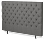 Avon XL pikerad - Sänggavel, B 160-210 cm - Grå