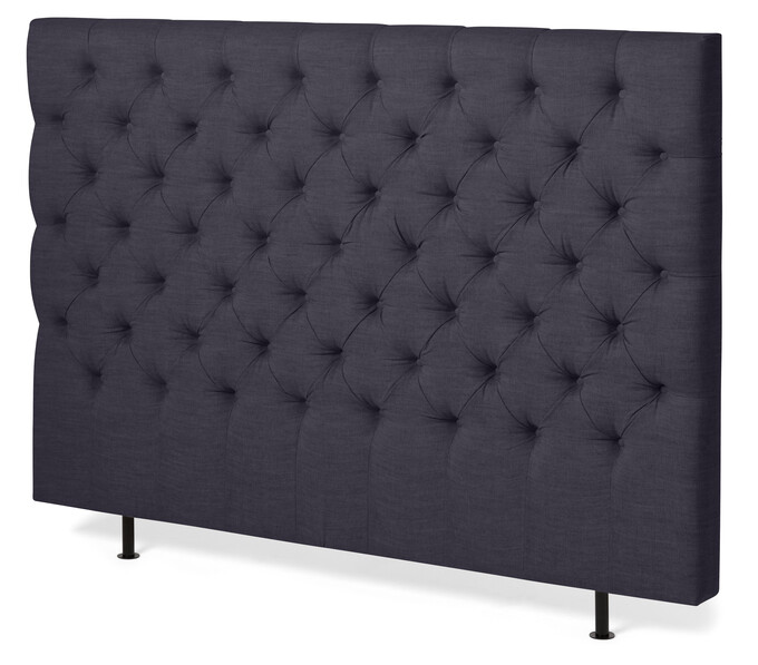 Avon XL pikerad - Sänggavel, B 160-210 cm - Blå
