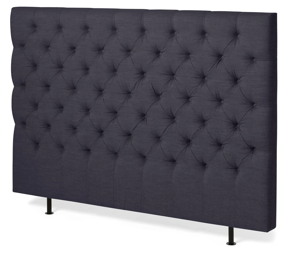 Avon XL pikerad - Sänggavel, B 160-210 cm - Blå
