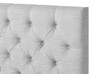Avon XL pikerad - Sänggavel, B 160-210 cm - Grå