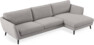 Madison Lux - 3-sits soffa med schäslong höger - Beige