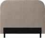 Delux Rundad - Sänggavel, 90-210 cm - Beige