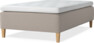 Delux Dream - Ramsäng, enkelsäng med bäddmadrass - Beige