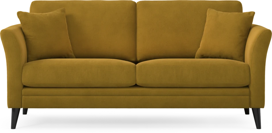Eden - 2,5-sits soffa - Gul