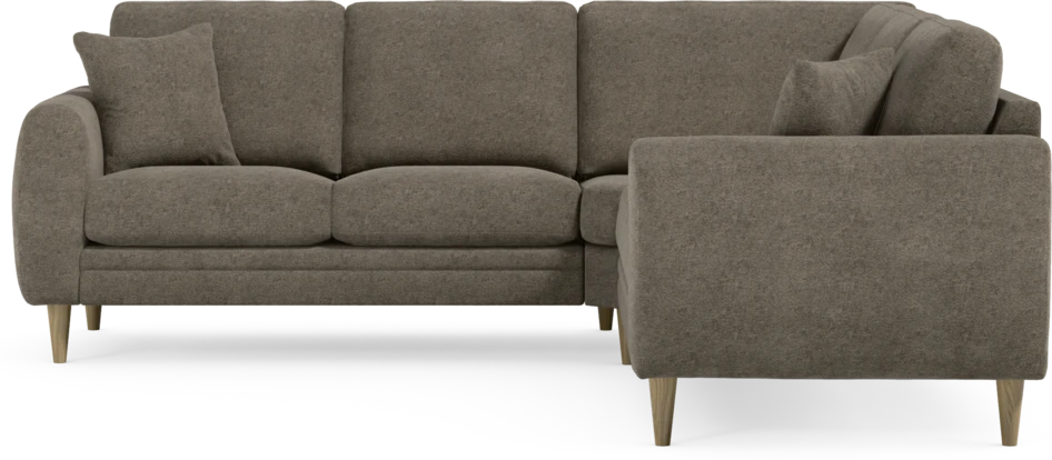 Eden - Hörnsoffa, 2+2-sits - Brun