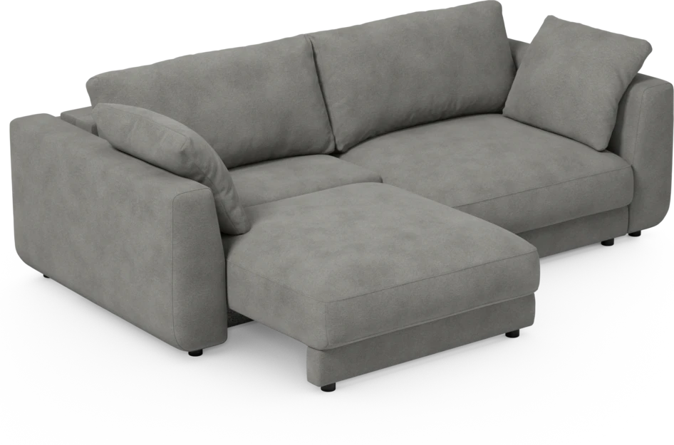 Amie - Bäddsoffa 3-sits - Grå