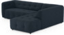 Bella - 3-sits soffa med divan höger - Blå