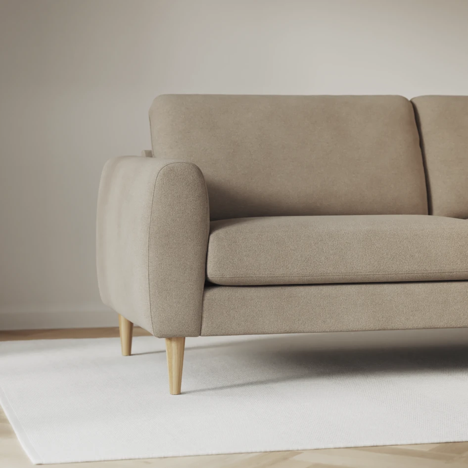 Bridge - 3-sits soffa - Beige