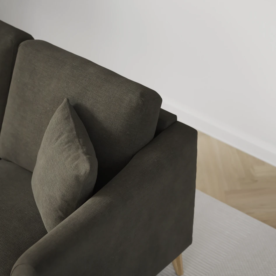 Eden - 3-sits soffa - Grå