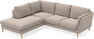 Madison - 2-sits soffa med divan vänster - Beige