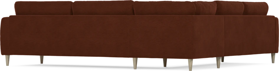 Bridge - Hörnsoffa, 2+3-sits - Orange