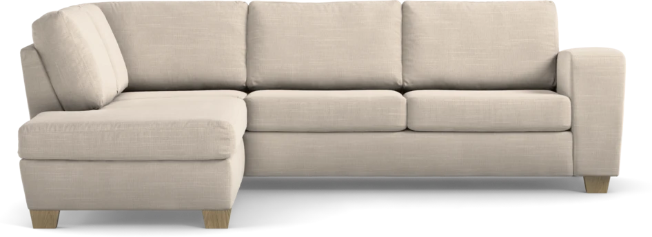 Friday - 2,5-sits soffa med divan vänster - Beige