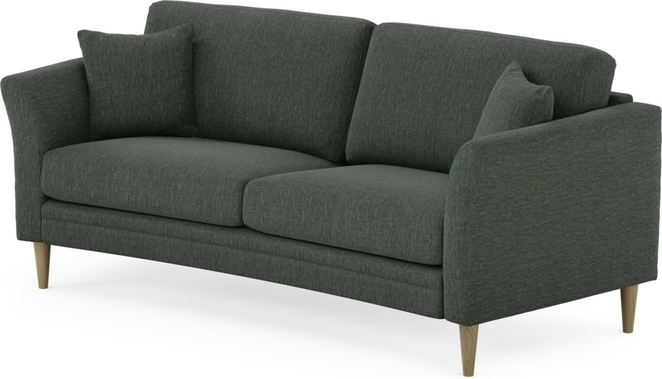 Eden - 2,5-sits soffa svängd - Grön