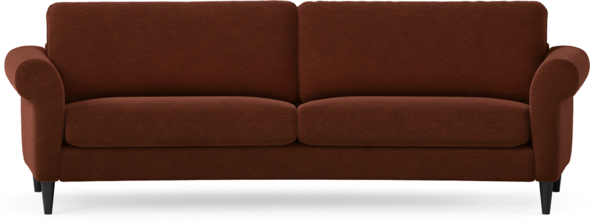 Bridge - 3-sits soffa svängd - Orange