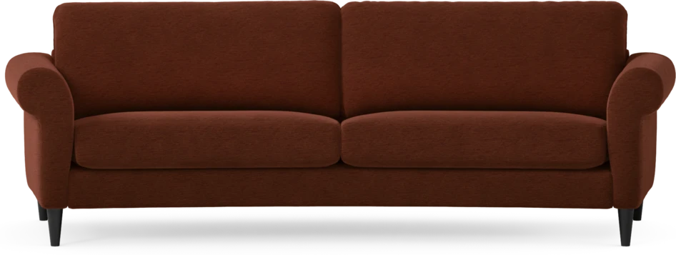 Bridge - 3-sits soffa svängd - Orange