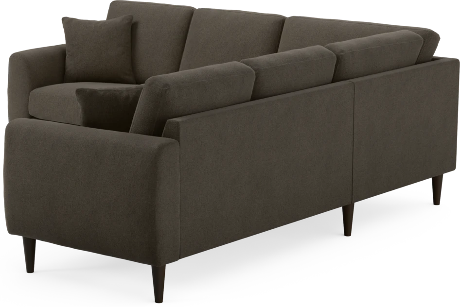 Eden - Hörnsoffa, 2+2-sits - Brun