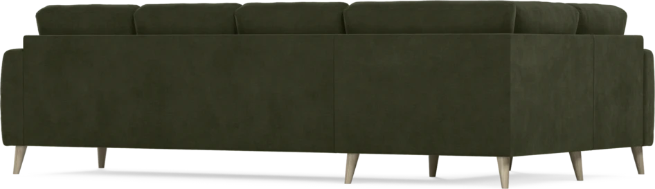 Eden - Hörnsoffa, 1+3-sits - Grön