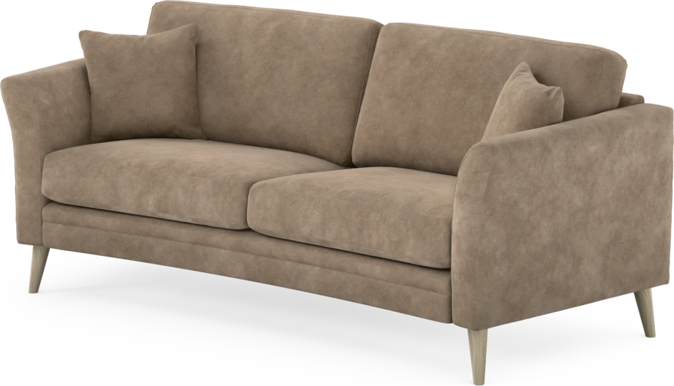 Eden - 2,5-sits soffa svängd - Beige