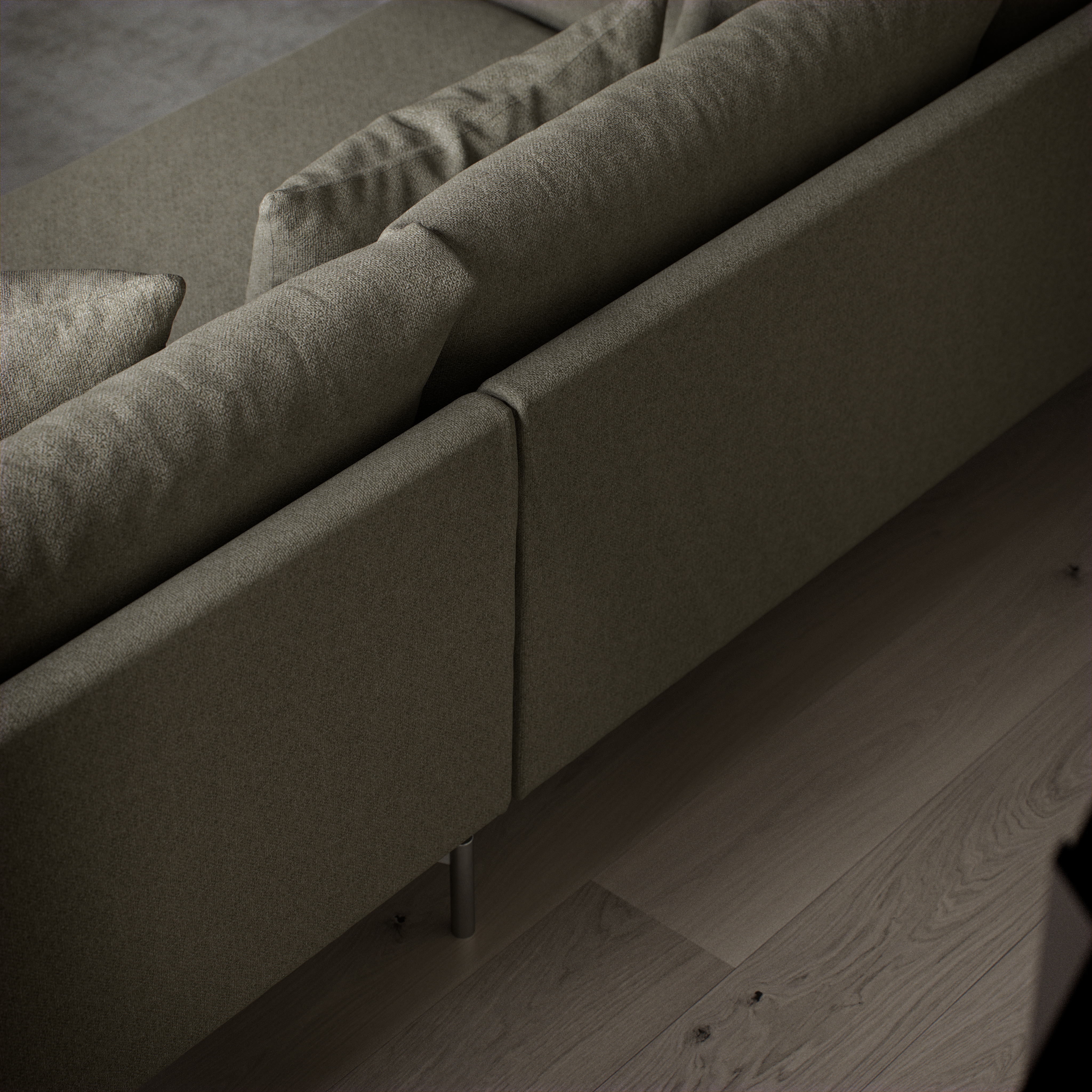 Harper - 3-sits soffa med divan höger - inspiration