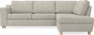 Friday - 2,5-sits soffa med divan höger - Beige