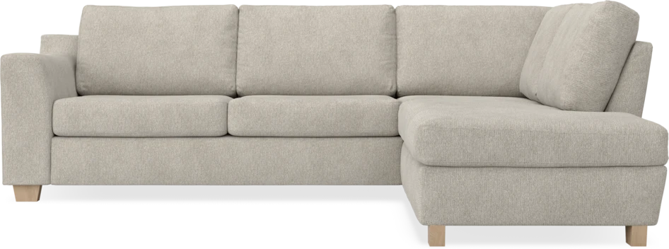 Friday - 2,5-sits soffa med divan höger - Beige