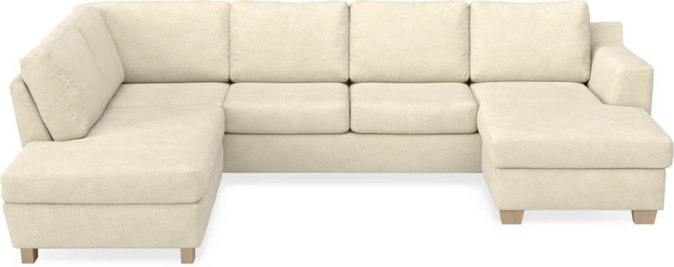 Friday - 3-sits soffa med divan vänster och schäslong höger - Beige