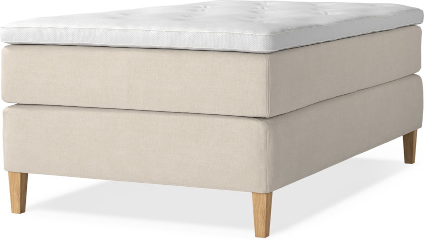 Delux Exclusive - Kontinentalsäng, enkelsäng 120 cm med bäddmadrass