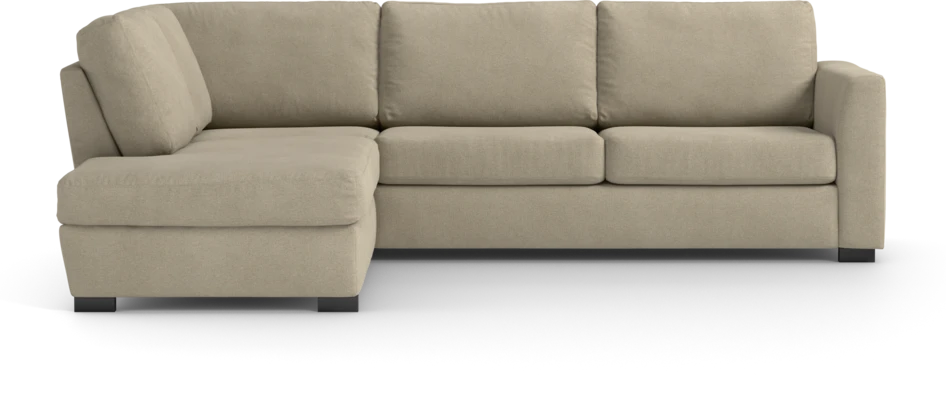 Friday - 2,5-sits soffa med divan vänster - Beige